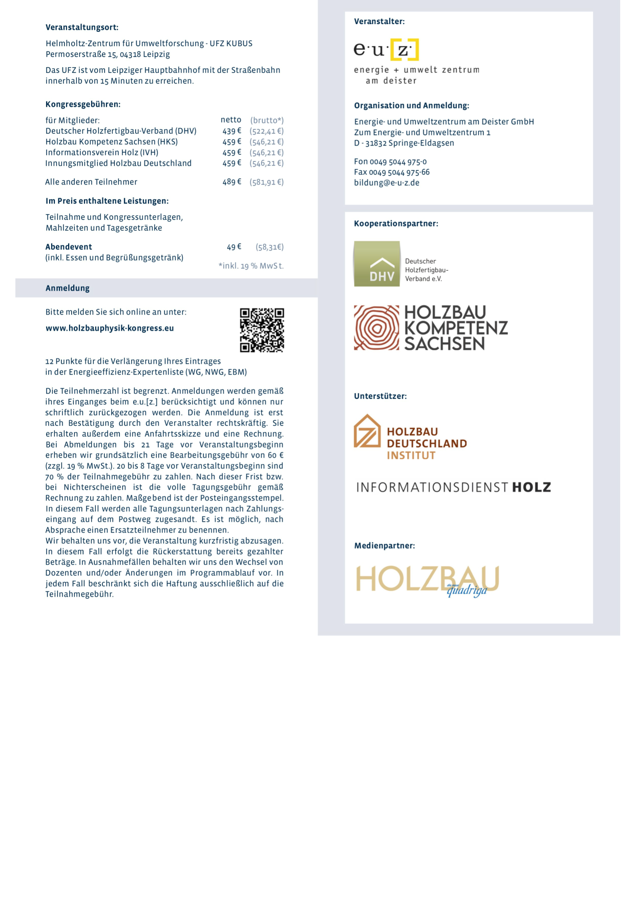 Fachveranstaltungen und Tagungen (2)