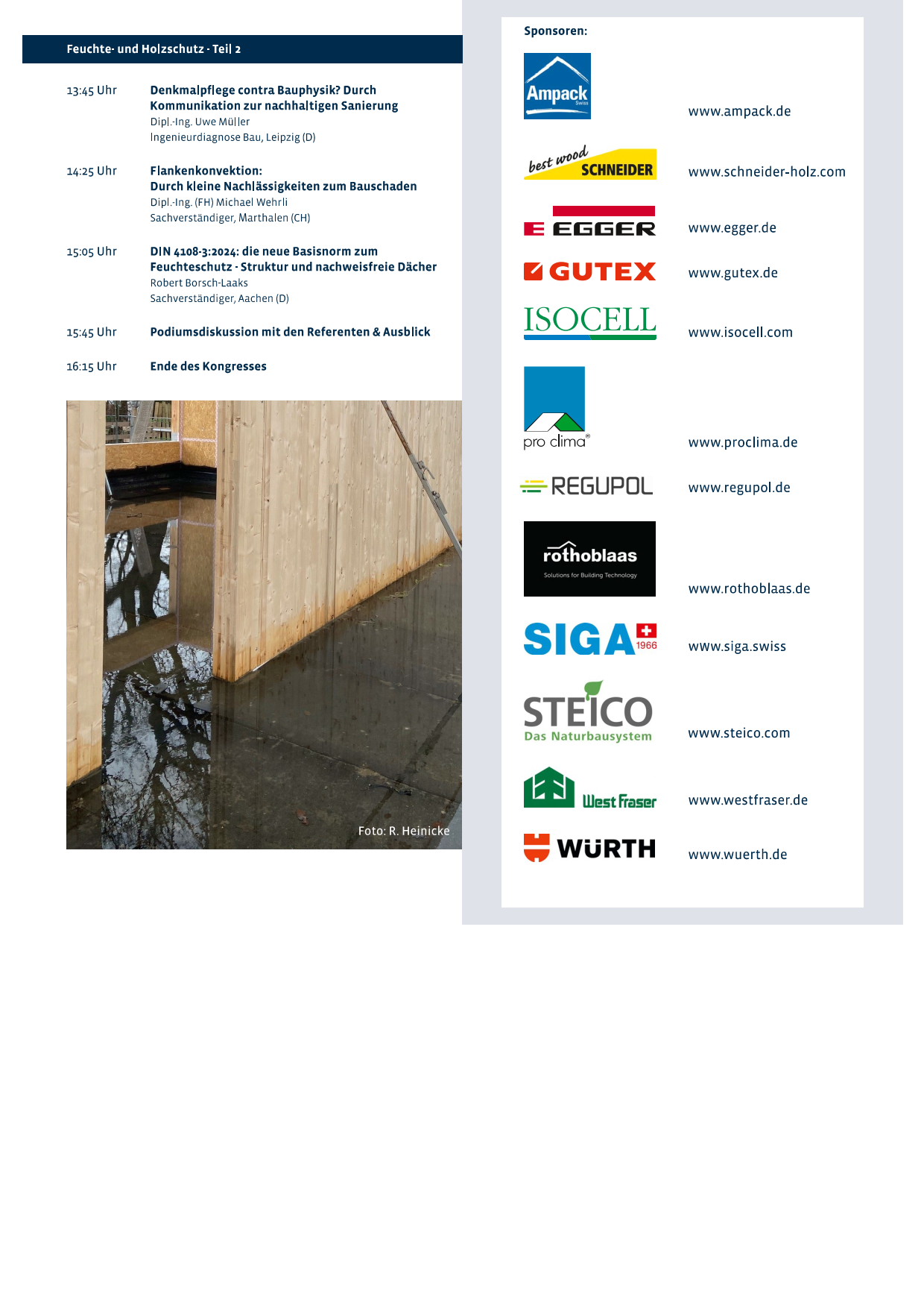 Fachveranstaltungen und Tagungen (2)