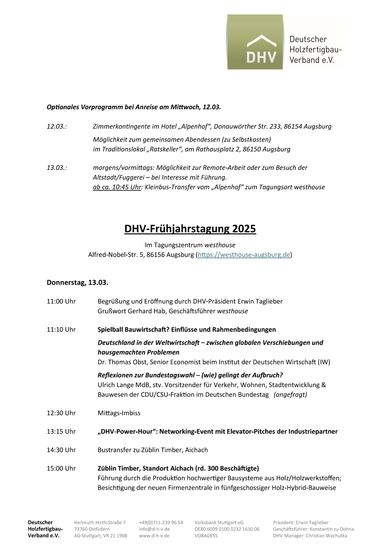 Fachveranstaltungen und Tagungen (2)